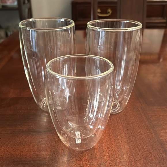 BODUM Pavina Double Wall Glass Tumbler Set Clear - Picture 1 of 11